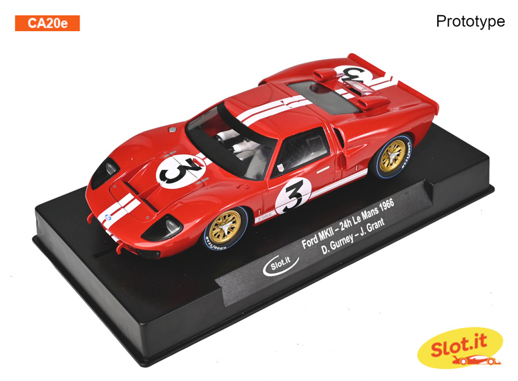 SLOT IT Ford GT 40 MK II #3  LeMans 1966